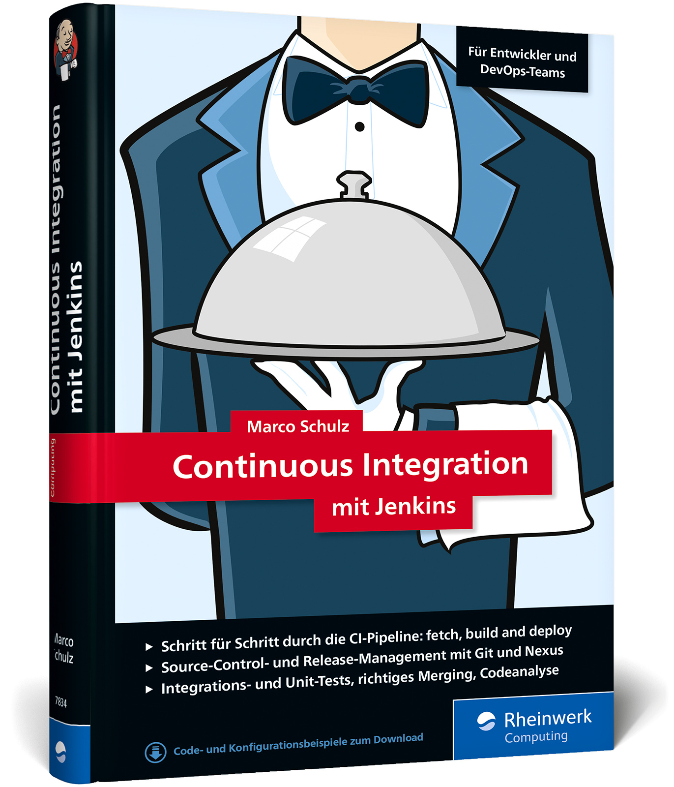 Vorderes Coverbild Continuous Integration mit Jenkins