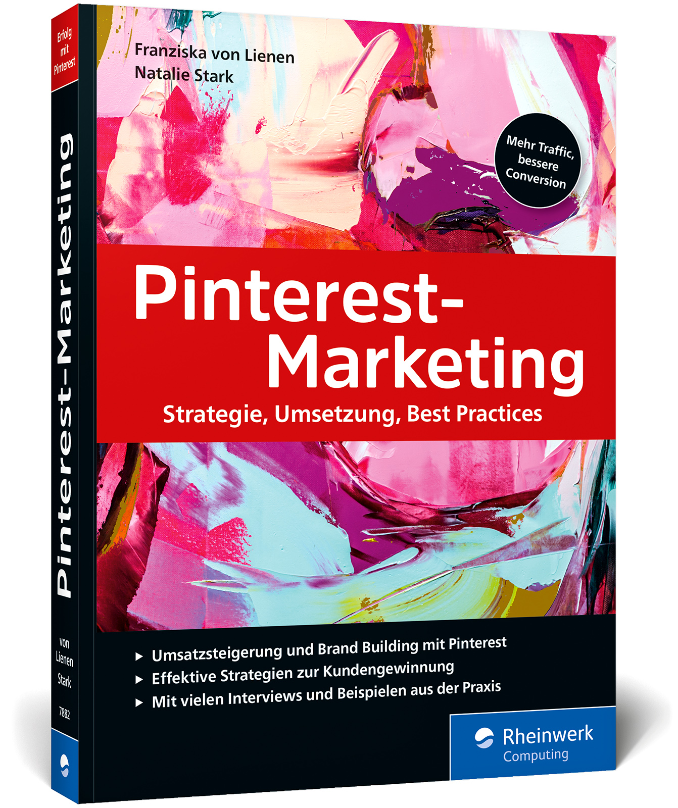 Vorderes Coverbild Pinterest-Marketing