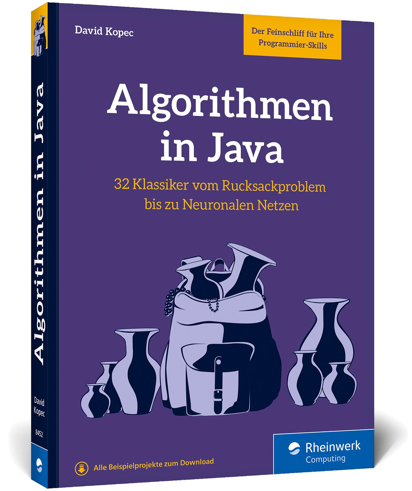 Vorderes Coverbild Algorithmen in Java