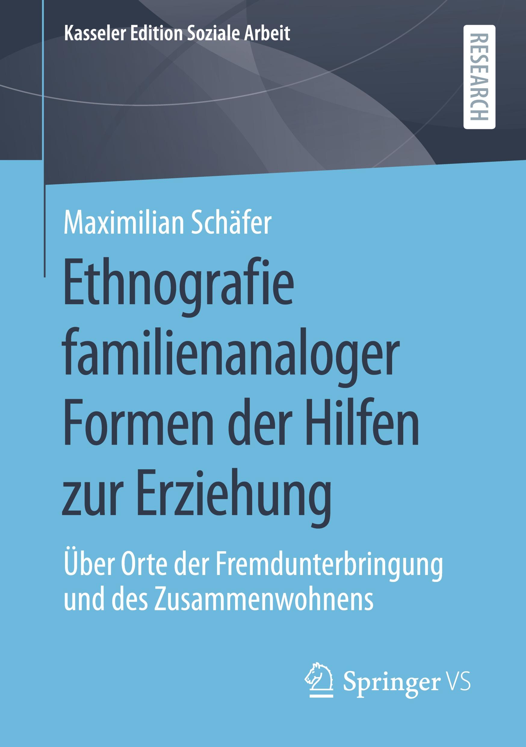 Vorderes Coverbild Ethnografie familienanaloger Formen der Hilfen zur Erziehung