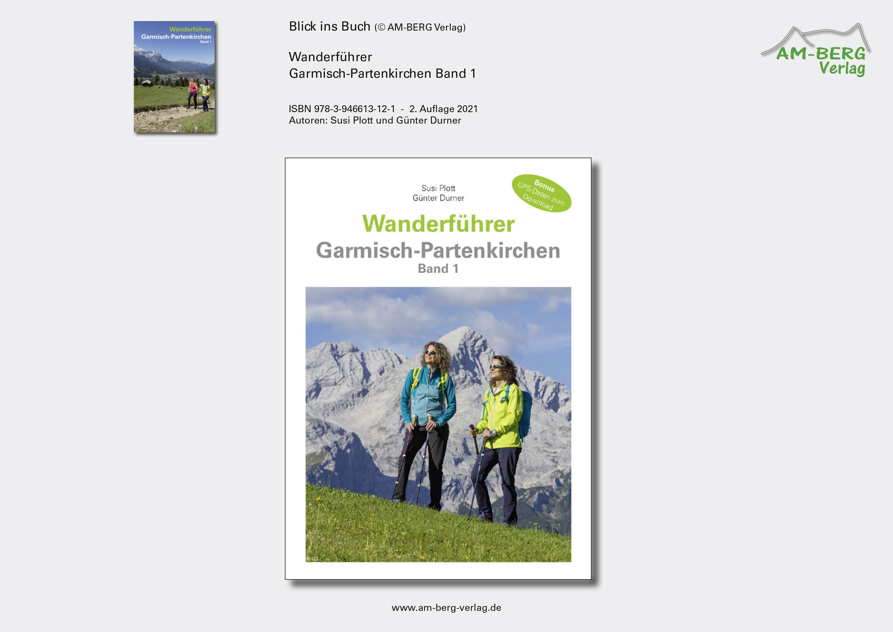 Beispielinhalt (Bild) Wanderführer Garmisch-Partenkirchen Band 1