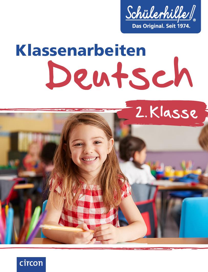Vorderes Coverbild Klassenarbeiten Deutsch 2. Klasse