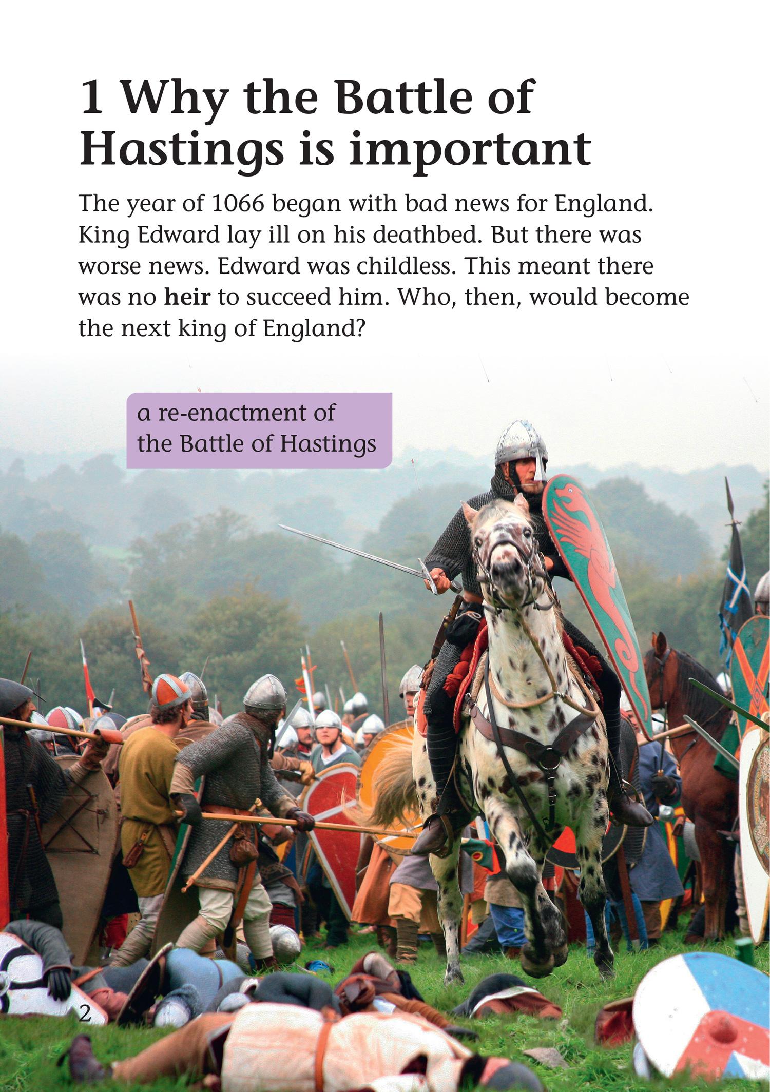 Beispielinhalt (Bild) The Battle of Hastings
