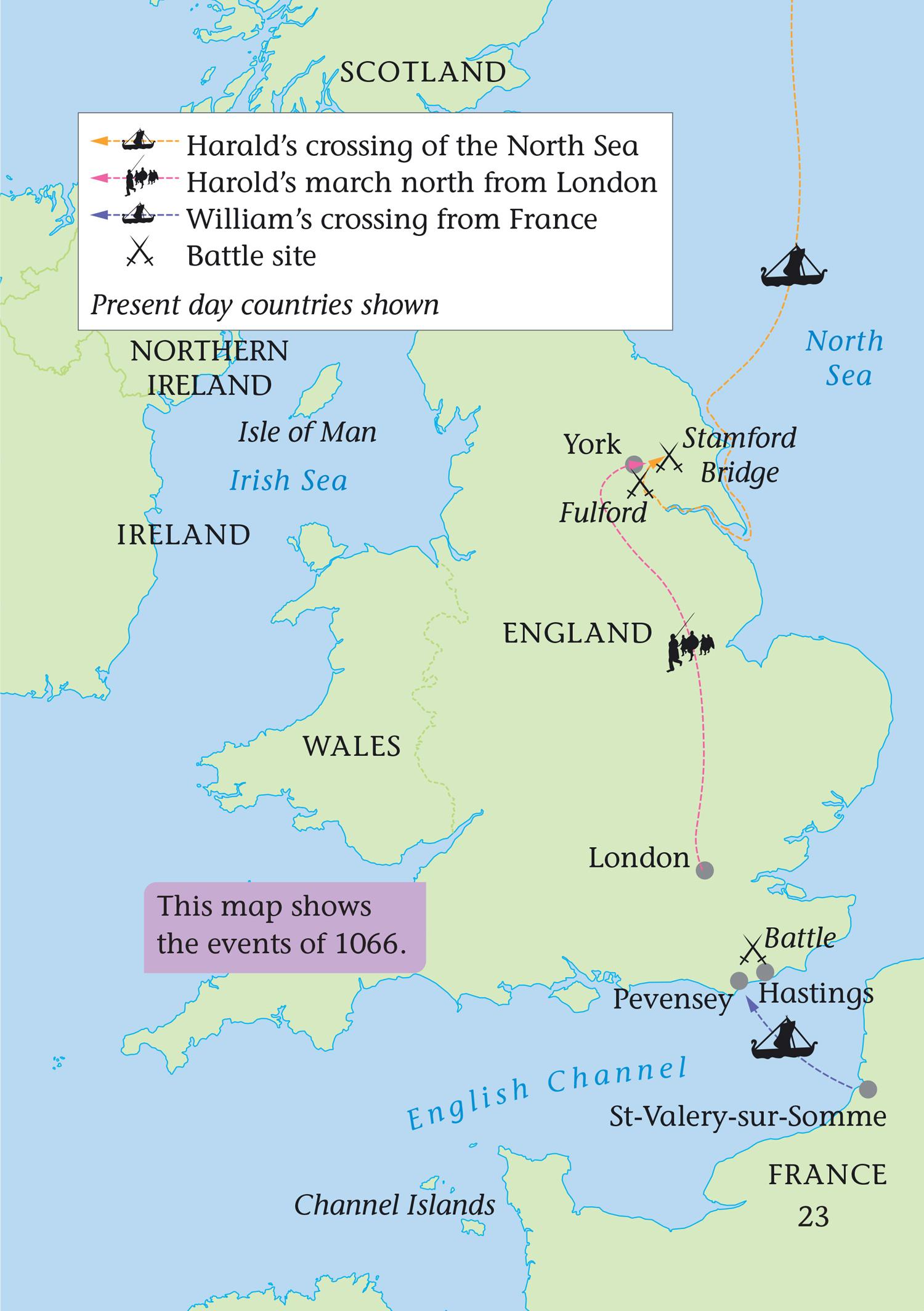 Beispielinhalt (Bild) The Battle of Hastings