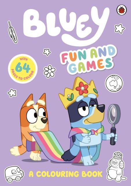 Vorderes Coverbild Bluey: Fun and Games: A Colouring Book