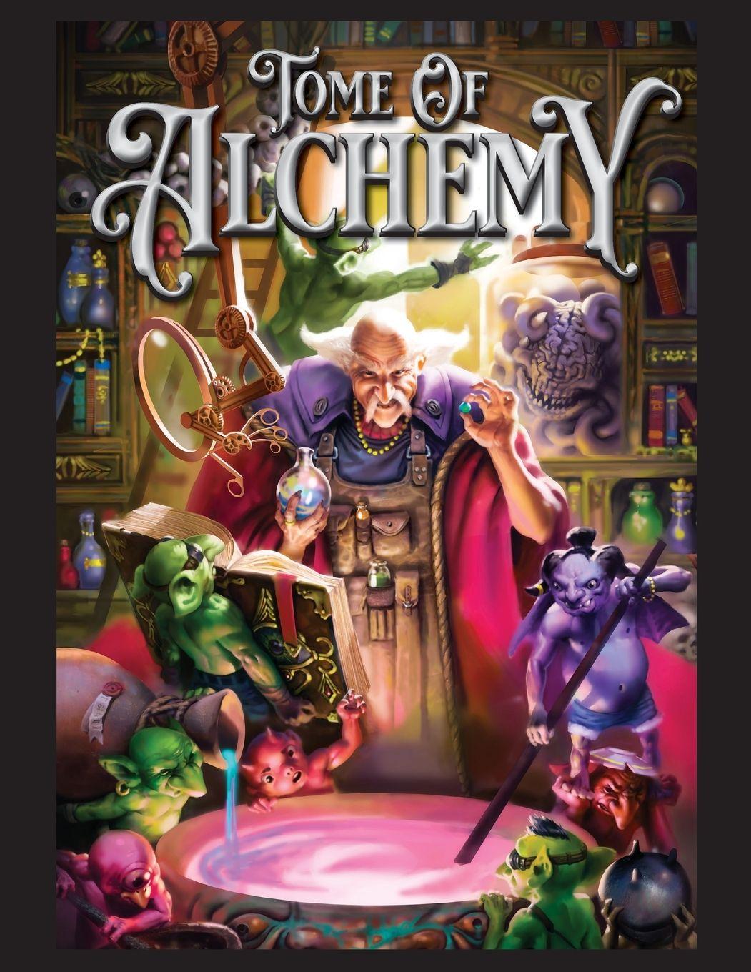 Vorderes Coverbild Tome of Alchemy PF