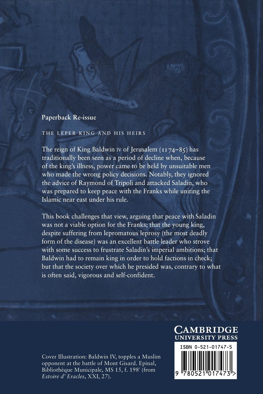 Rückseitencover The Leper King and His Heirs