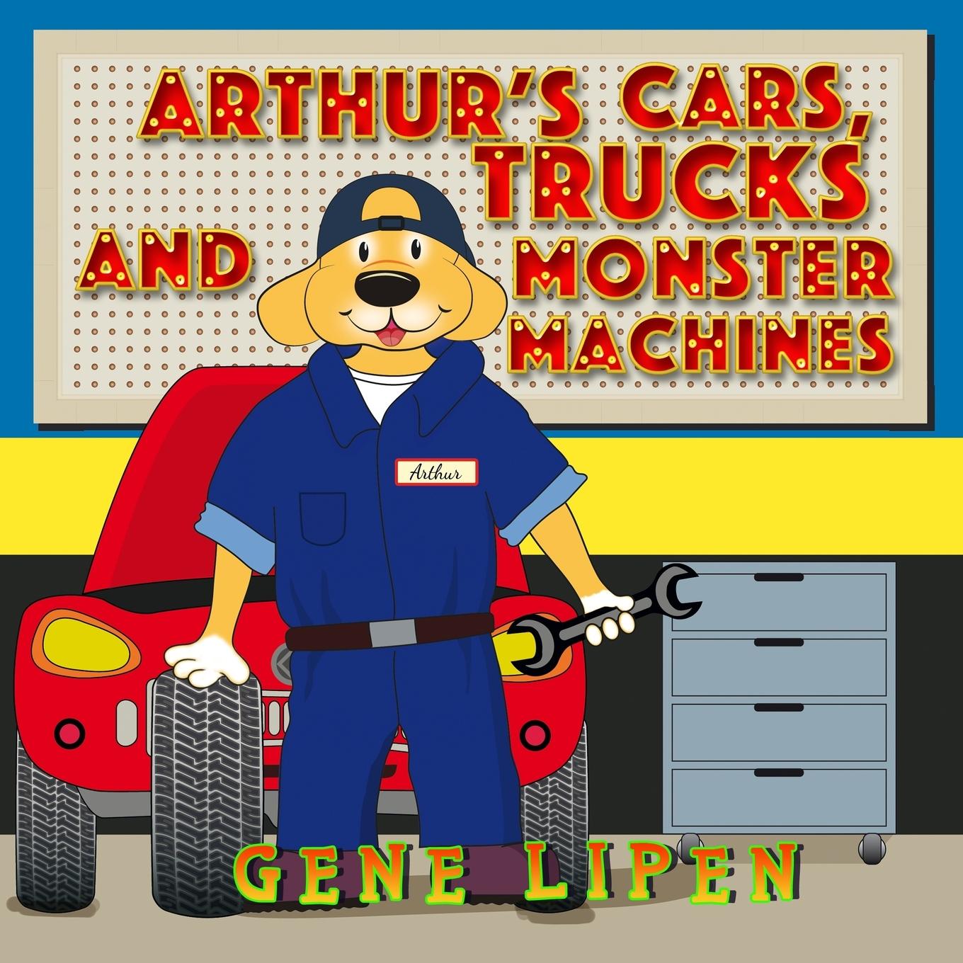 Vorderes Coverbild Arthur's Cars, Trucks and Monster Machines