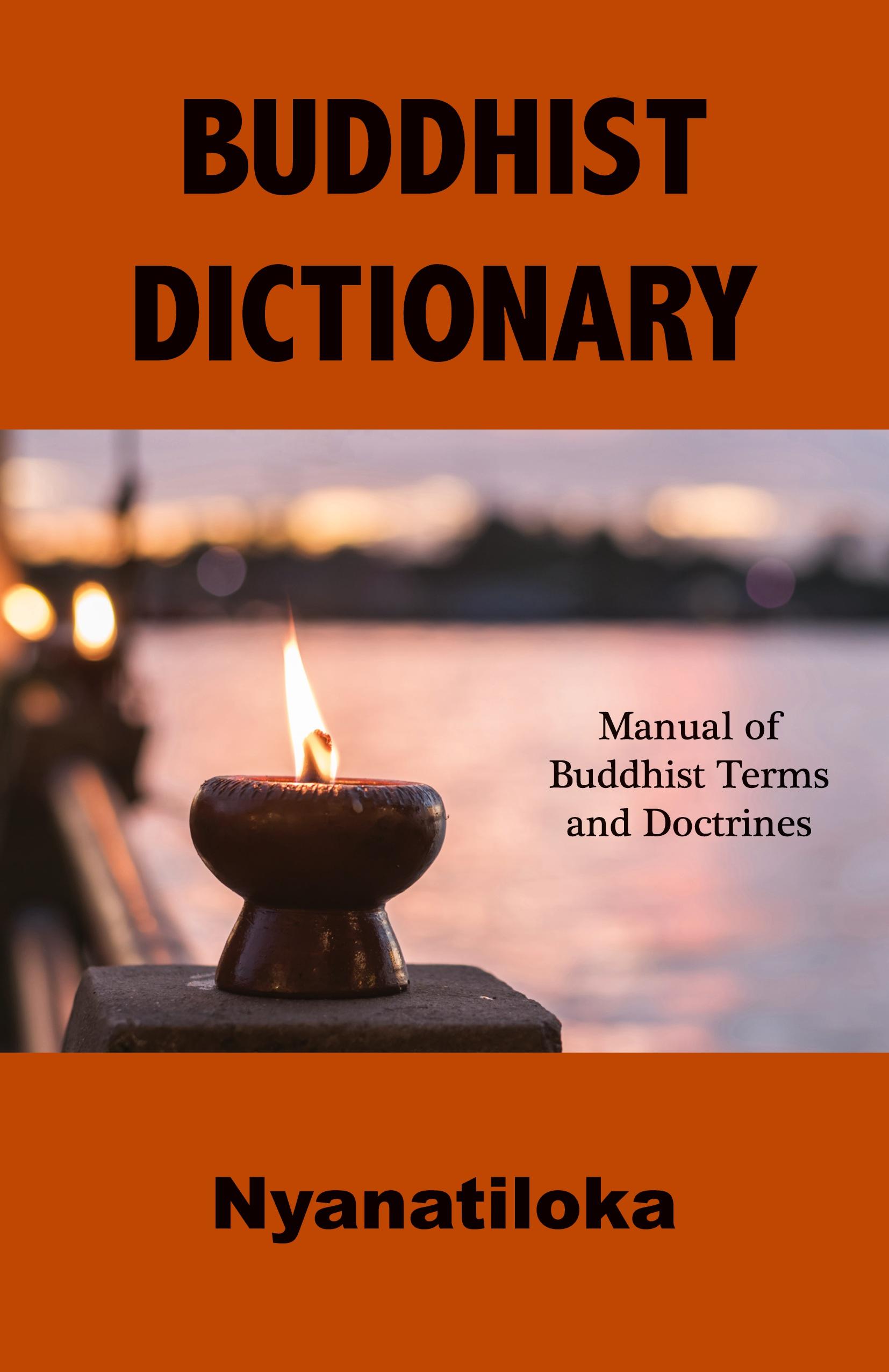 Vorderes Coverbild Buddhist Dictionary