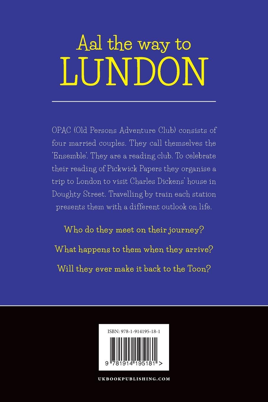 Rückseitencover Aal the way to Lundon