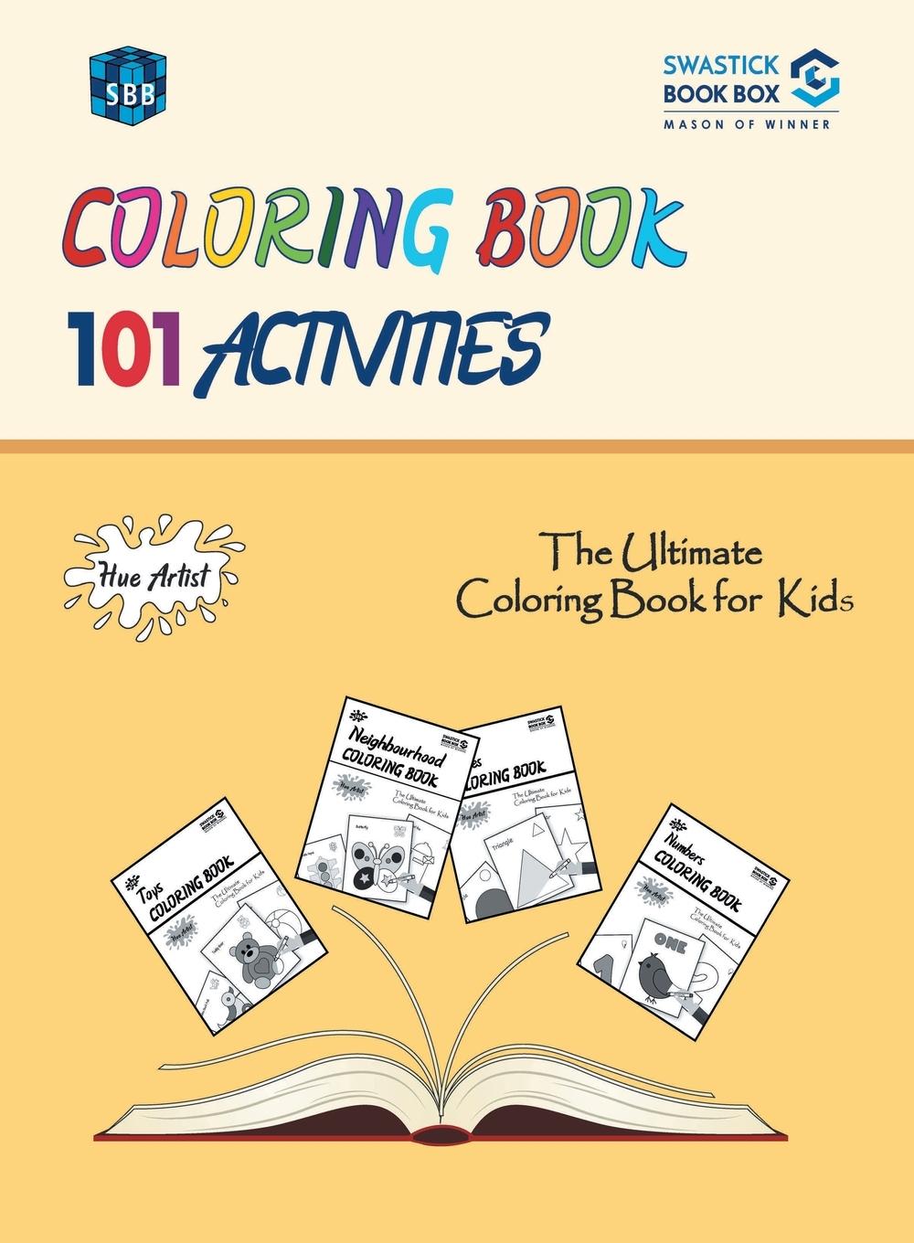 Vorderes Coverbild SBB Coloring Book 101 Activities