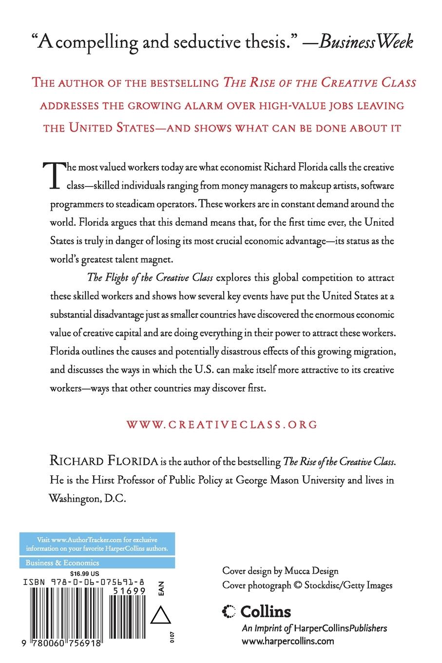 Rückseitencover The Flight of the Creative Class