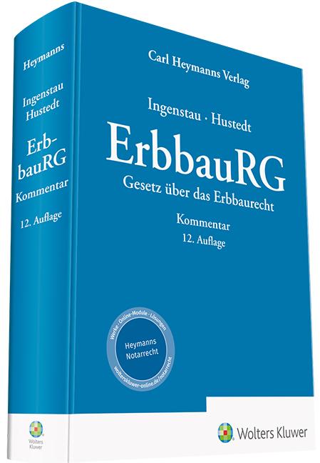 Vorderes Coverbild ErbbauRG - Kommentar