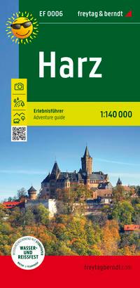 Vorderes Coverbild Harz, Erlebnisführer 1:140.000, freytag & berndt, EF 0006