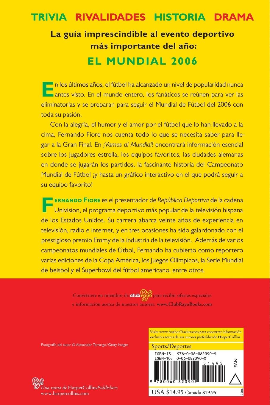 Rückseitencover Vamos al Mundial!