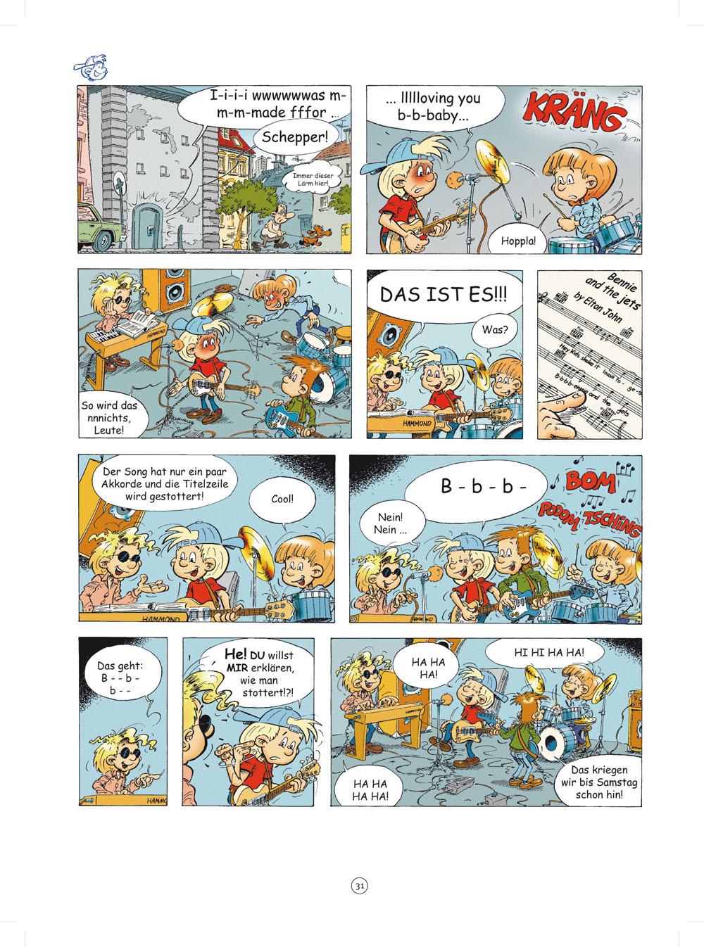 Beispielinhalt (Bild) Benni: Gesammelte Abenteuer