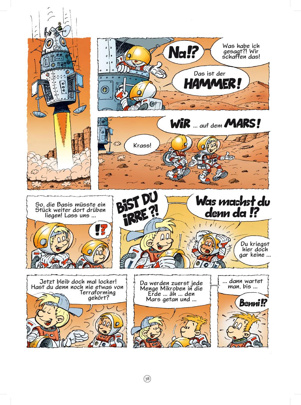 Beispielinhalt (Bild) Benni: Gesammelte Abenteuer