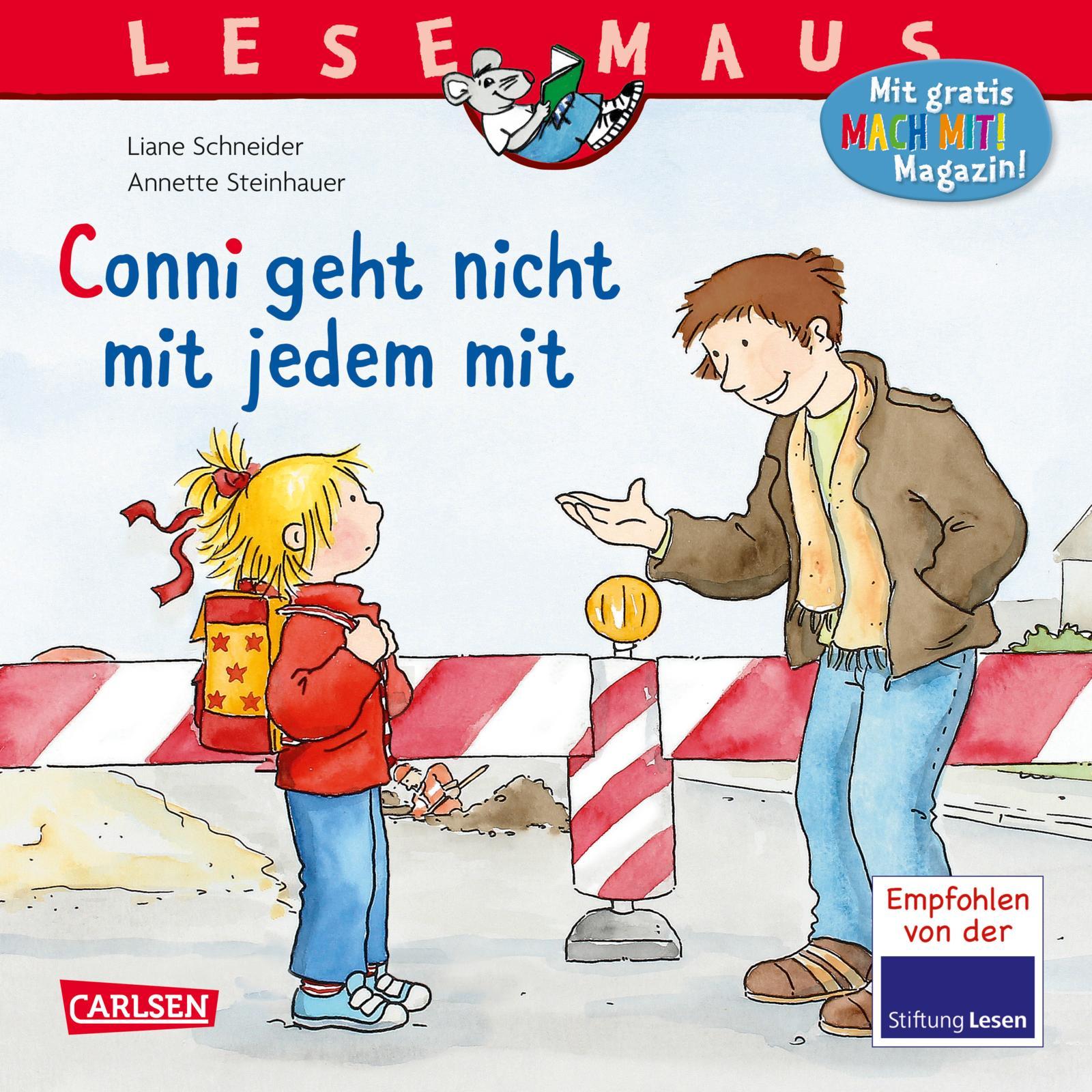 Vorderes Coverbild LESEMAUS 137: Conni geht nicht mit jedem mit