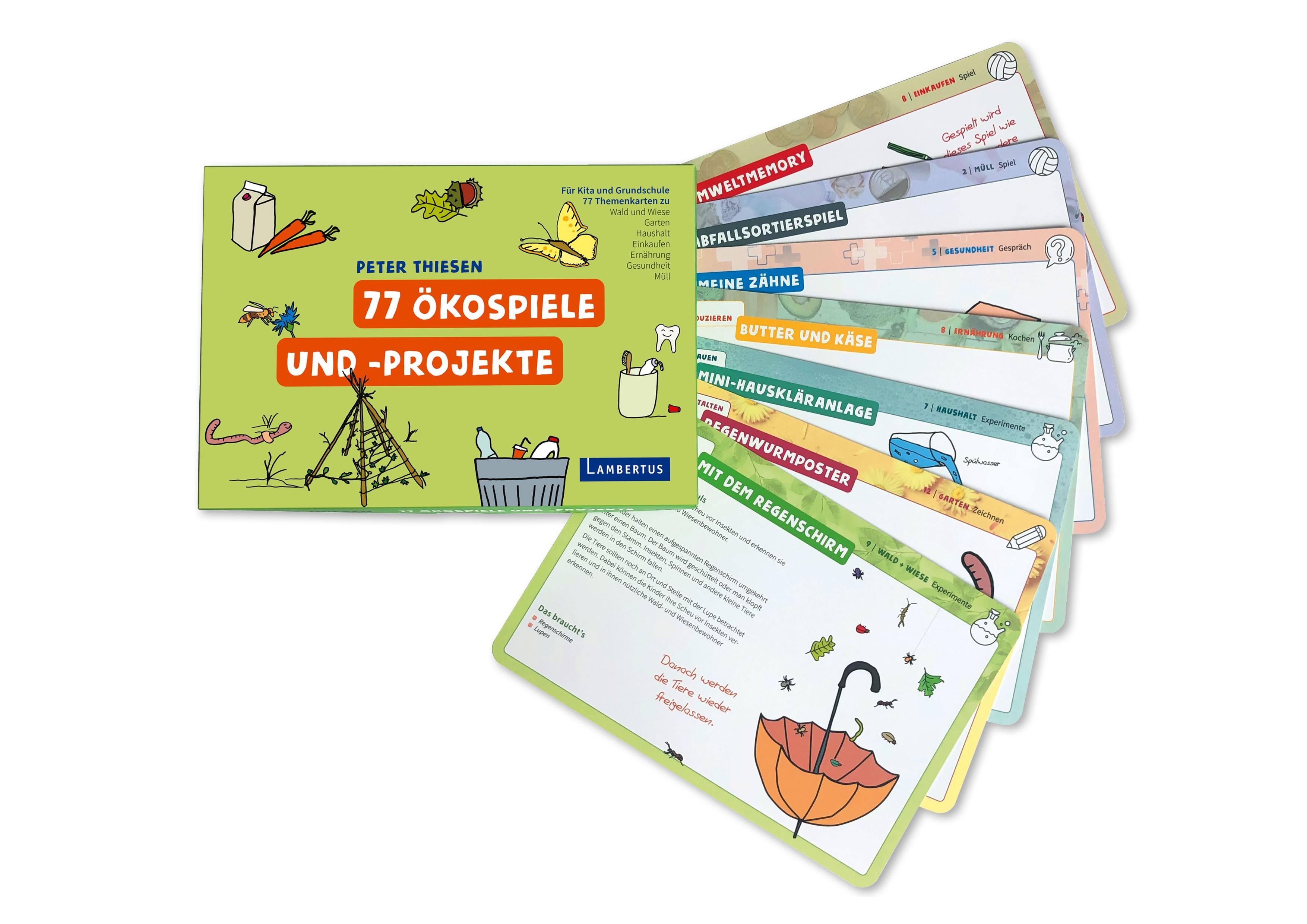 Vorderes Coverbild 77 Ökospiele und -Projekte für Kita und Grundschule