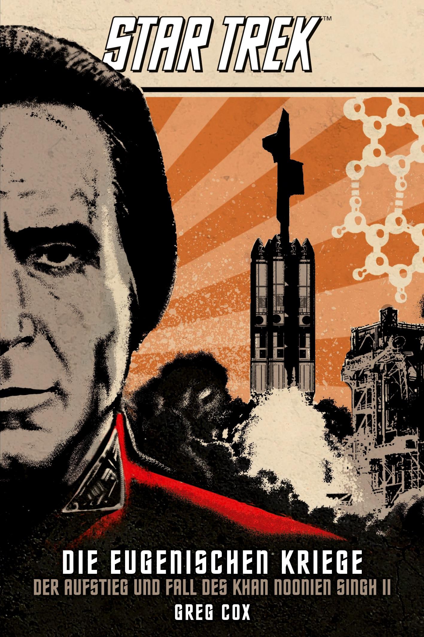 Vorderes Coverbild Star Trek - Die Eugenischen Kriege: Der Aufstieg und Fall des Khan Noonien Singh 2
