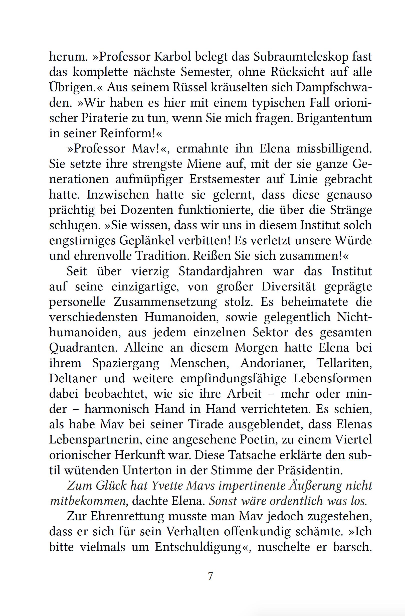 Beispielinhalt (Bild) Star Trek - The Original Series: Das Gewicht der Welten