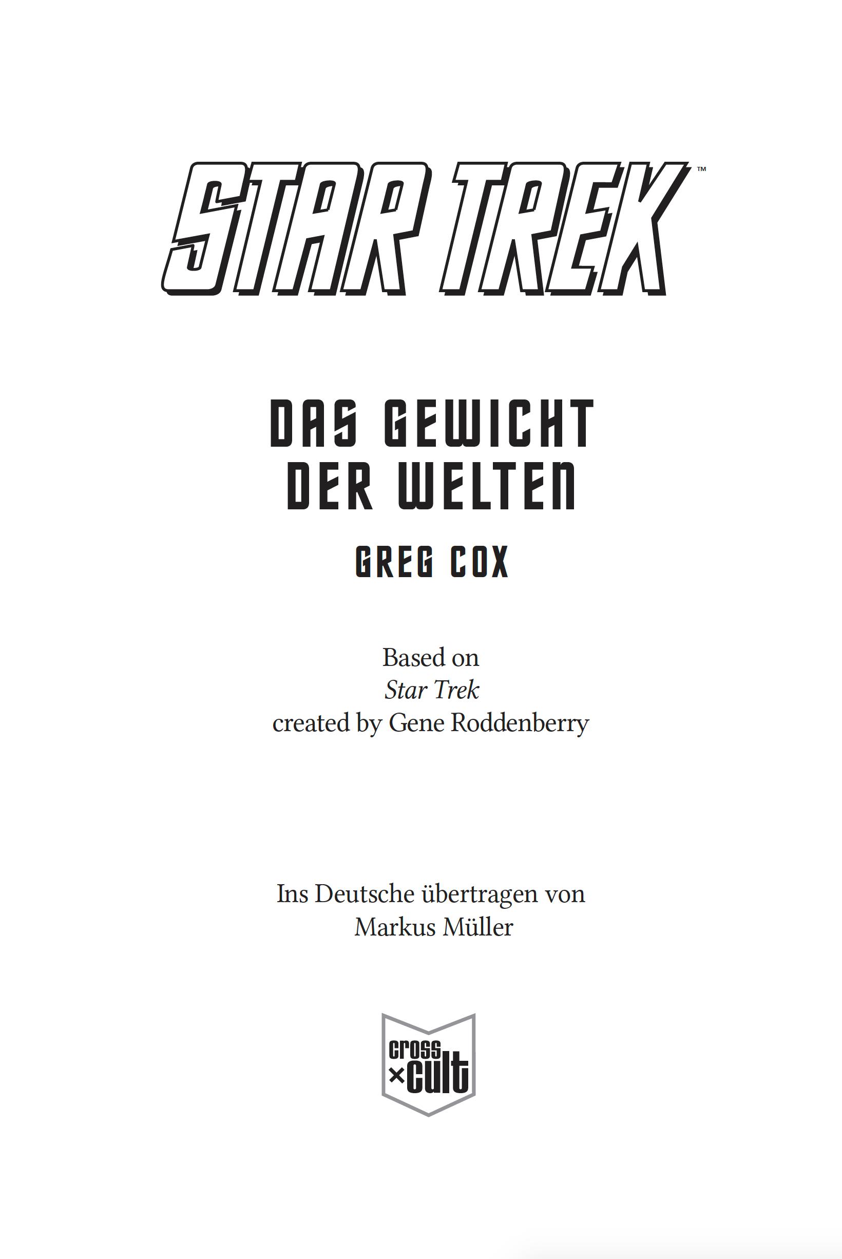 Beispielinhalt (Bild) Star Trek - The Original Series: Das Gewicht der Welten