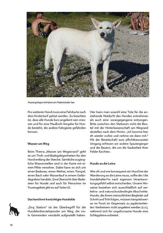 Beispielinhalt (Bild) Die schönsten Wanderungen mit Hunden im Großraum München