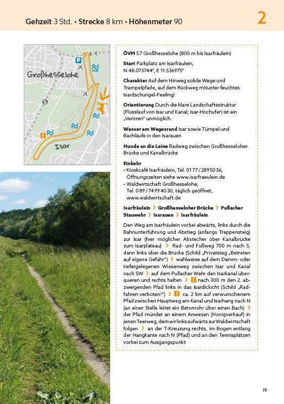 Beispielinhalt (Bild) Die schönsten Wanderungen mit Hunden im Großraum München