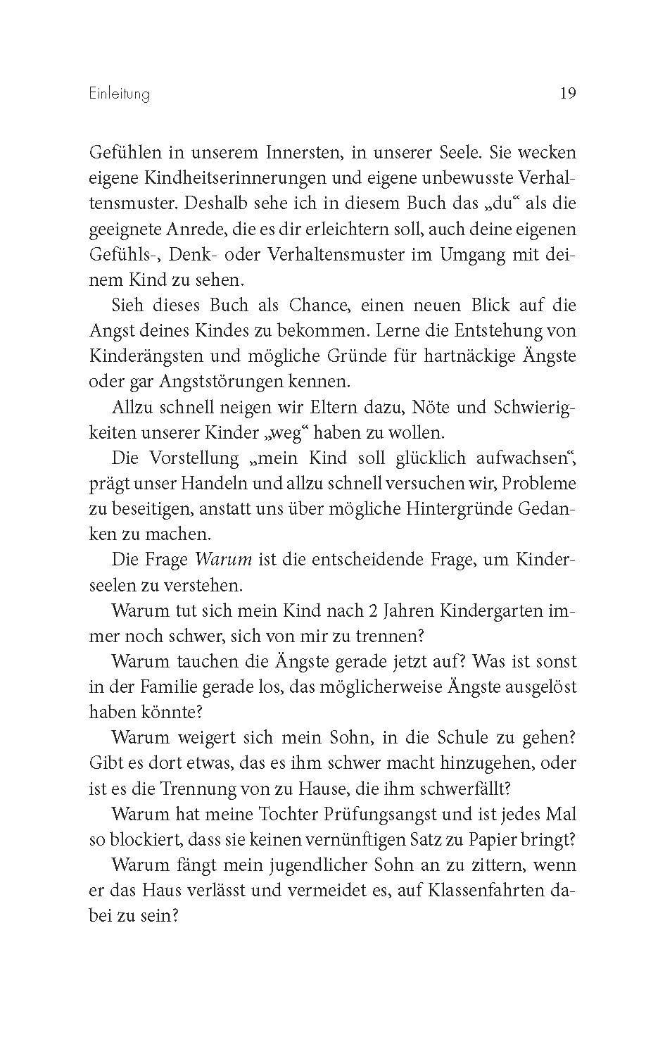 Beispielinhalt (Bild) Ängste bei Kindern und Jugendlichen