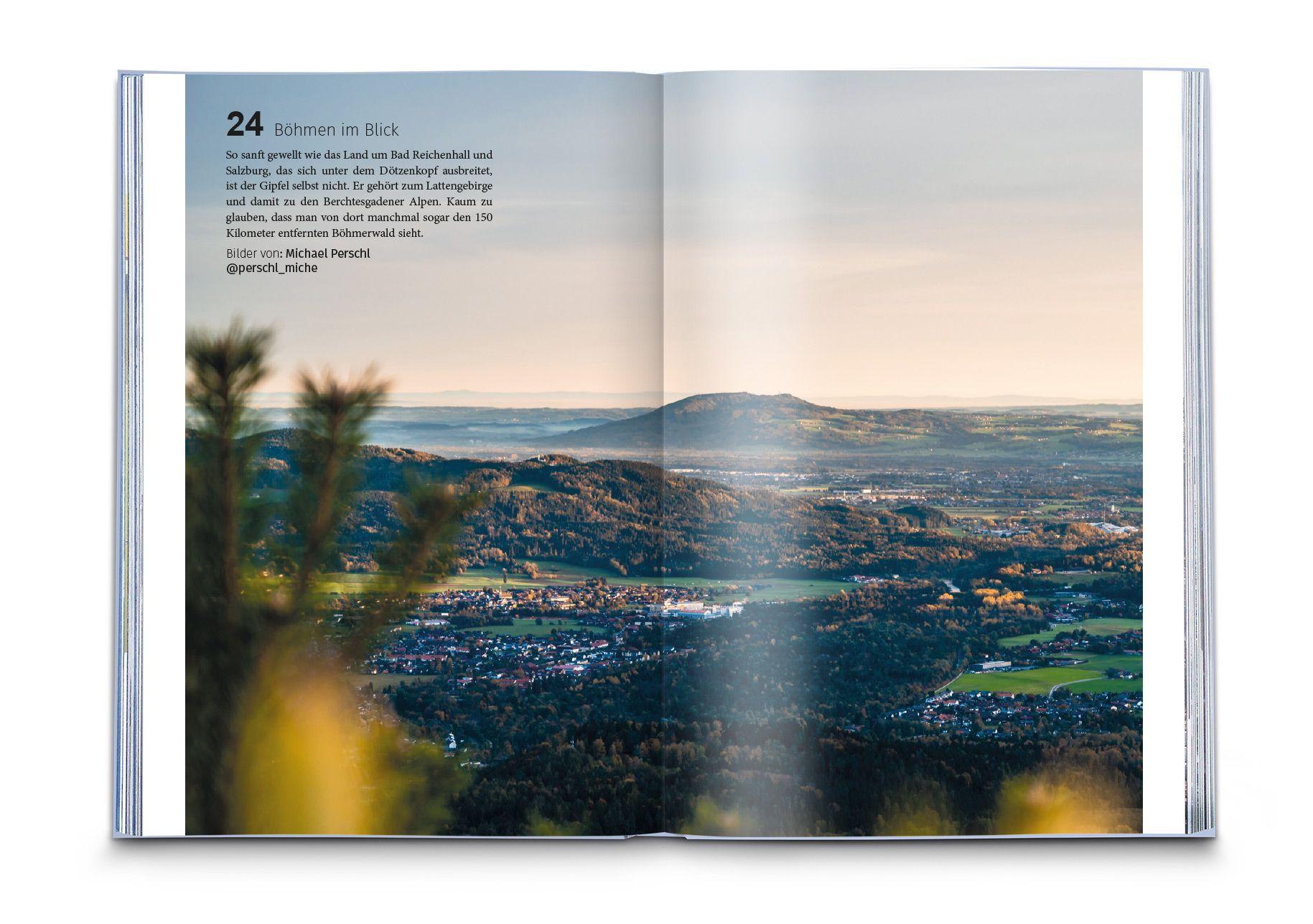 Beispielinhalt (Bild) KOMPASS Dein Augenblick Bayerische Alpen