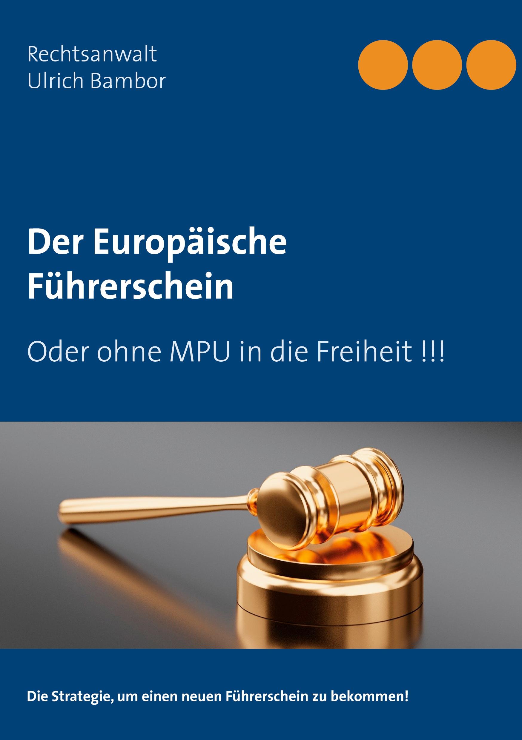 Vorderes Coverbild Der Europäische Führerschein