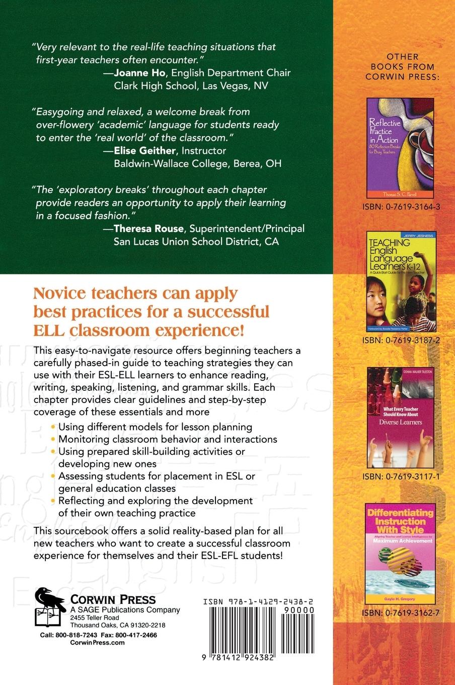 Rückseitencover Succeeding with English Language Learners