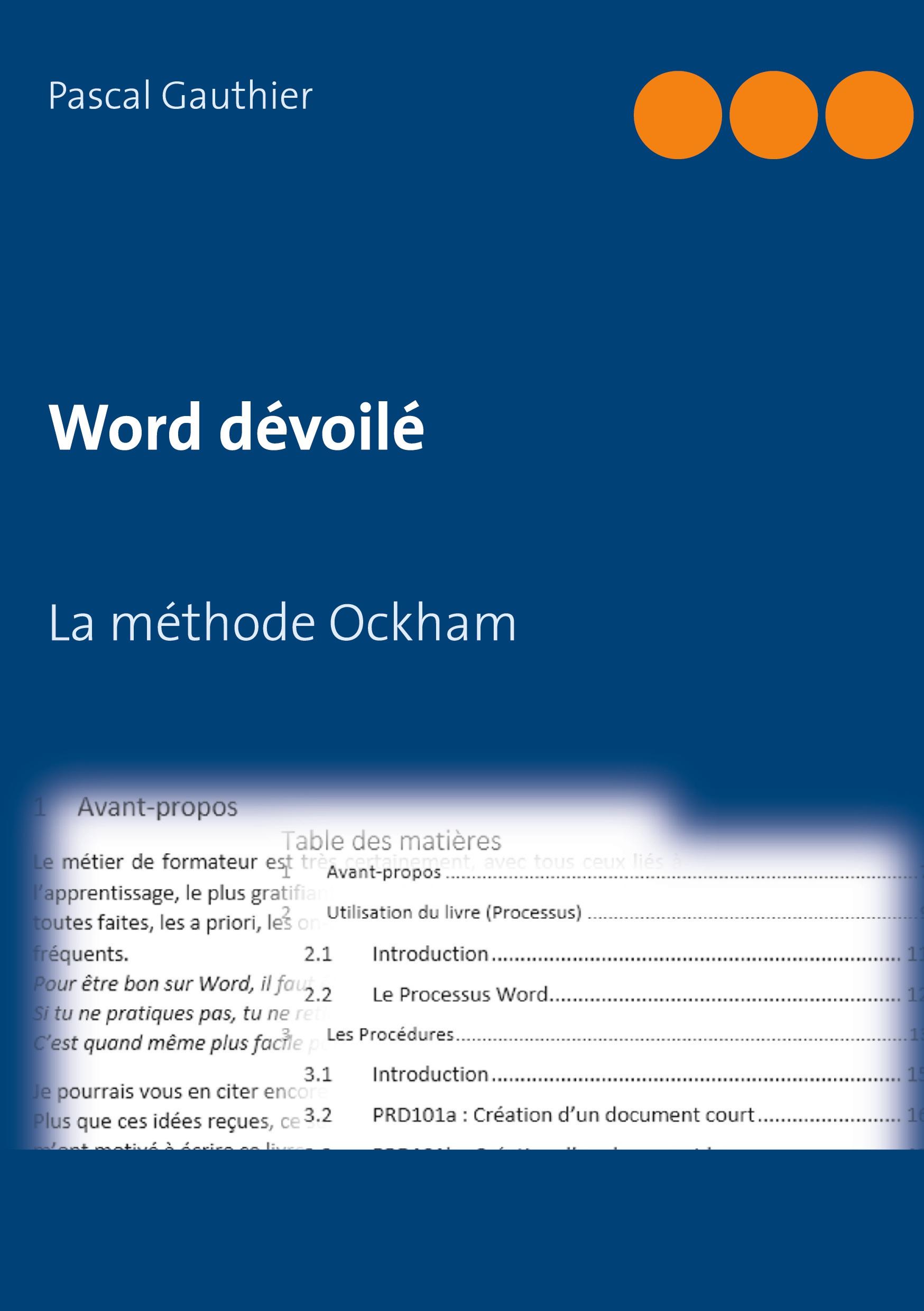 Vorderes Coverbild Word dévoilé