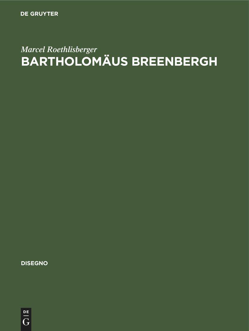 Vorderes Coverbild Bartholomäus Breenbergh
