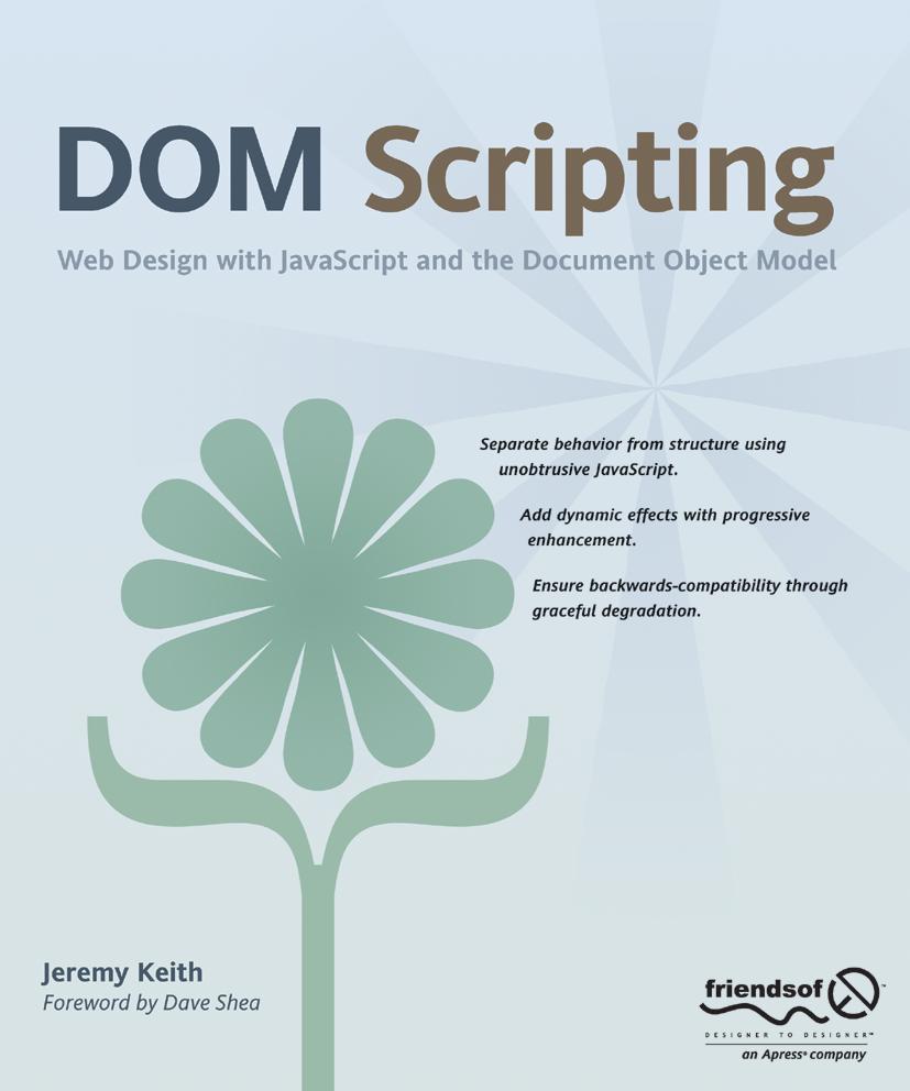 Vorderes Coverbild DOM Scripting