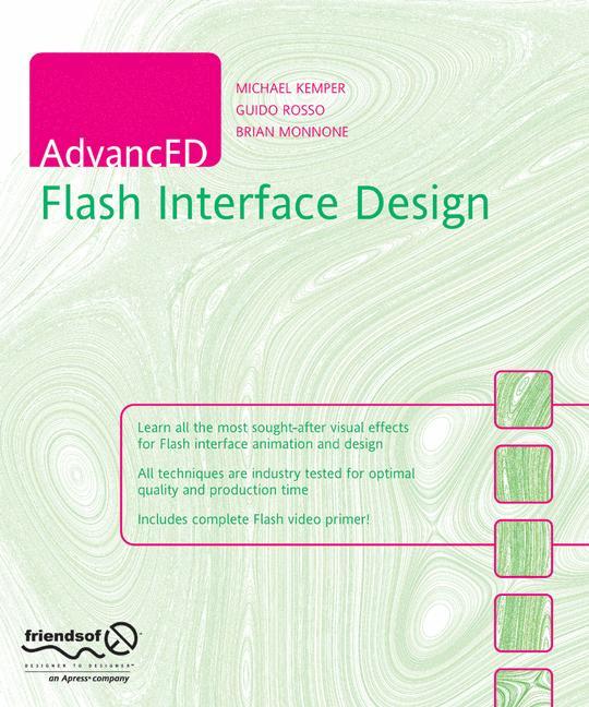 Vorderes Coverbild AdvancED Flash Interface Design
