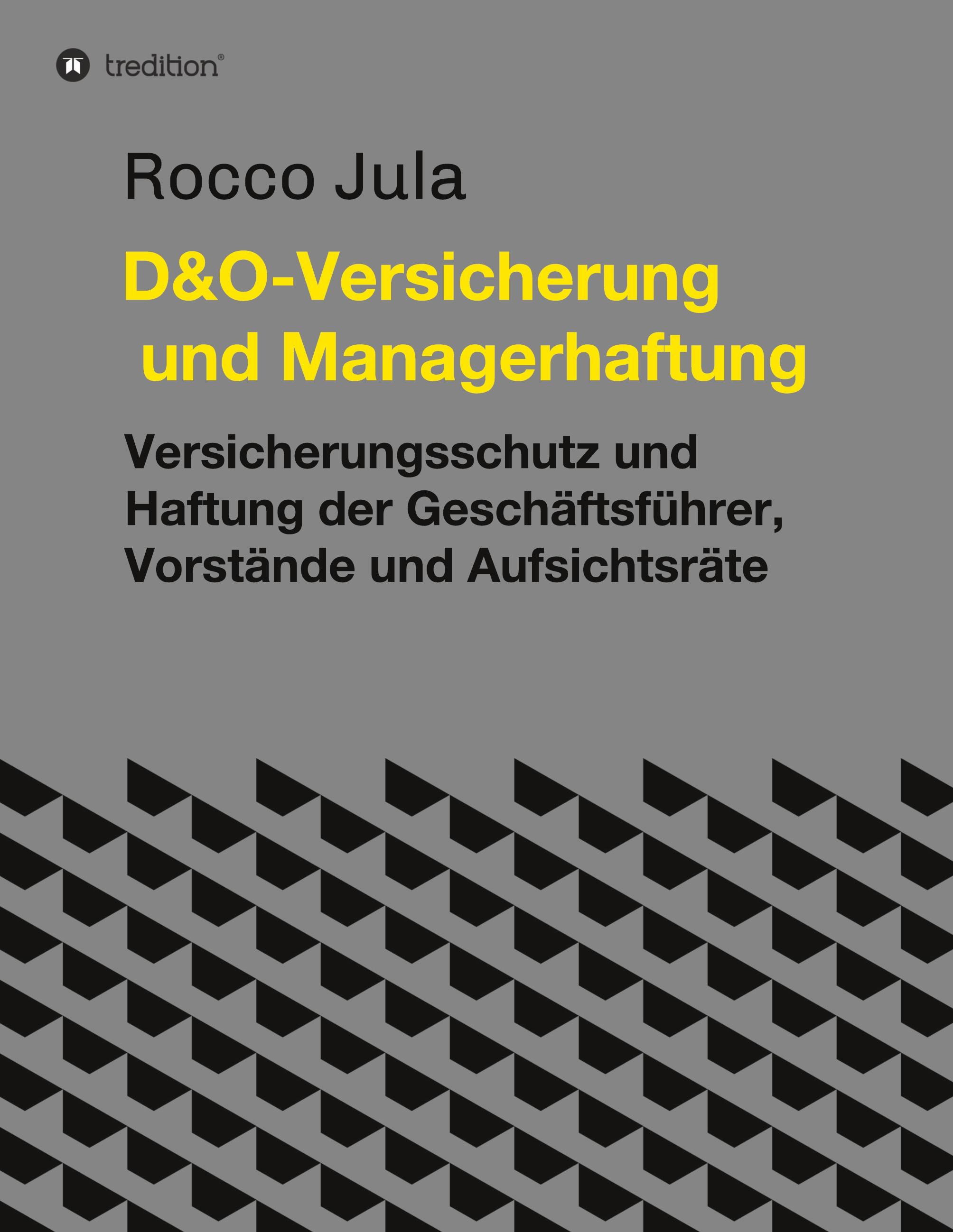 Vorderes Coverbild D&O - Versicherung und Managerhaftung
