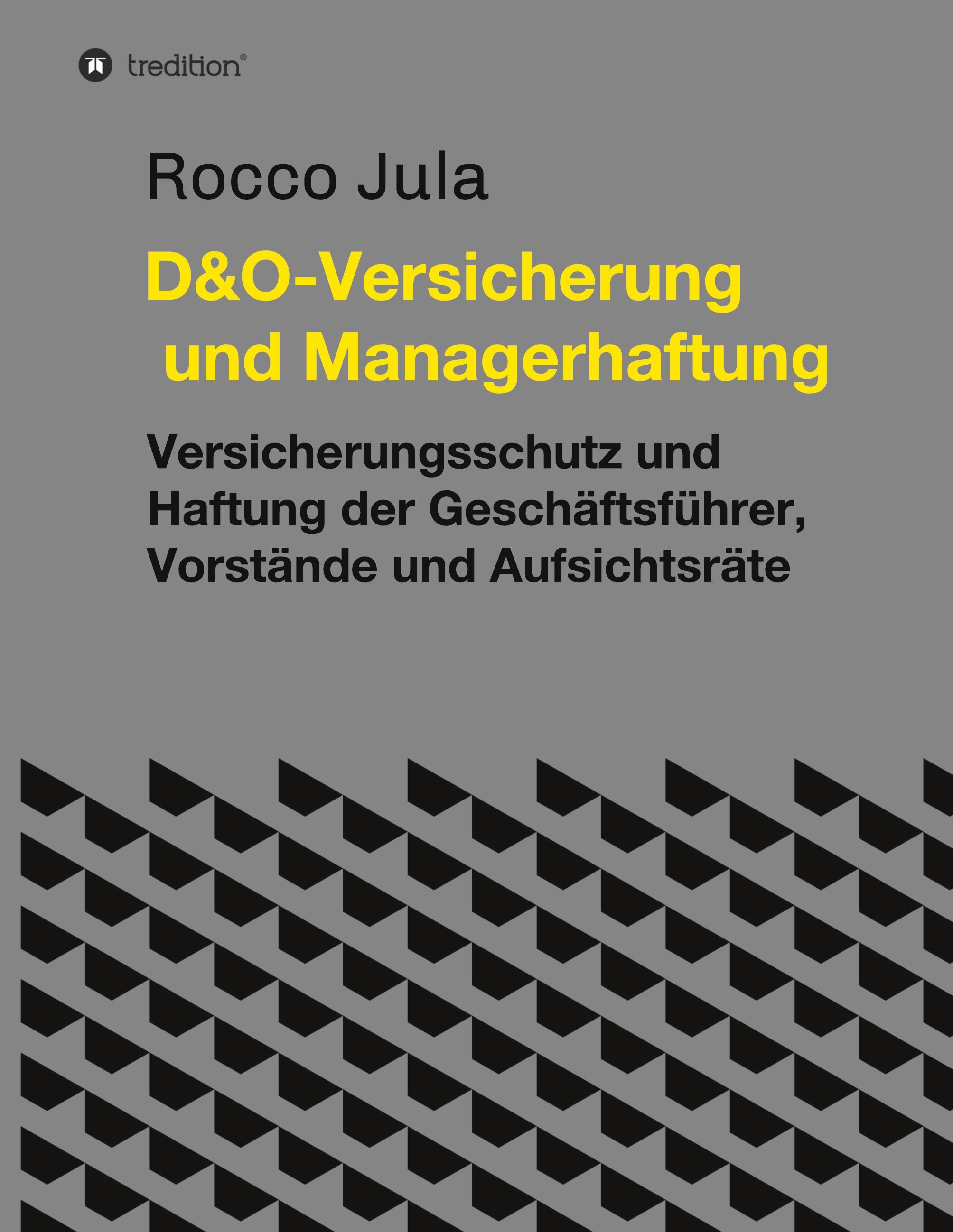 Vorderes Coverbild D&O - Versicherung und Managerhaftung