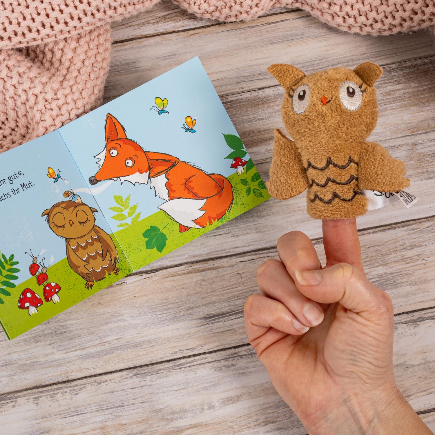 Beispielinhalt (Bild) Die kleine Eule. (B)Eulen-Tröster