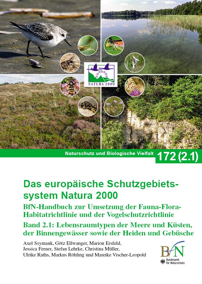Vorderes Coverbild NaBiV Heft 172: Das europäische Schutzgebietssystem Natura 2000