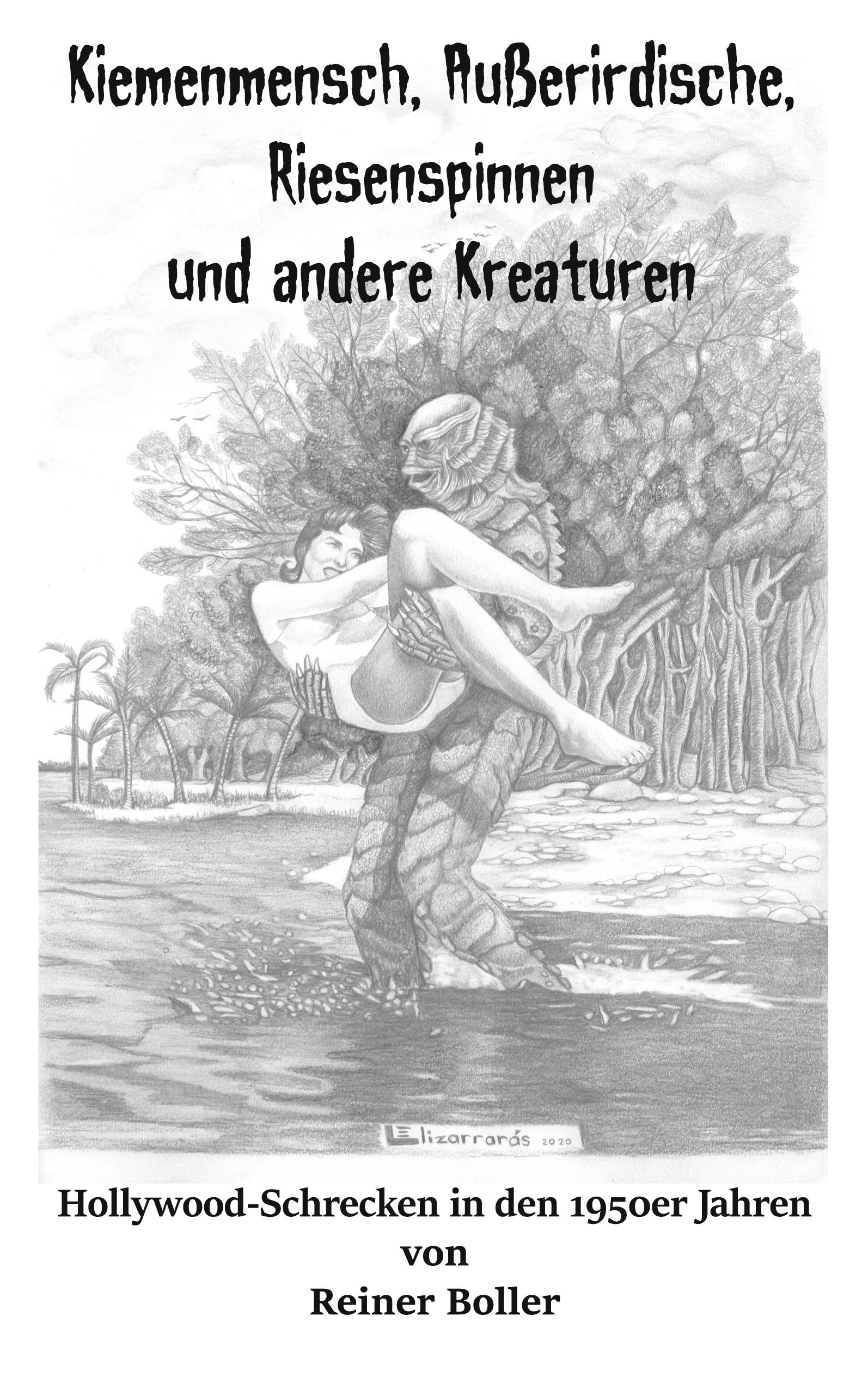 Vorderes Coverbild Kiemenmensch, Außerirdische, Riesenspinnen und andere Kreaturen