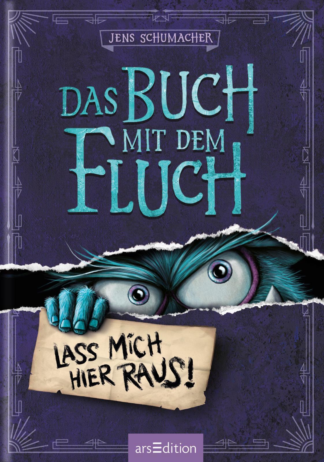 Beispielinhalt (Bild) Das Buch mit dem Fluch - Lass mich hier raus! (Das Buch mit dem Fluch 1)
