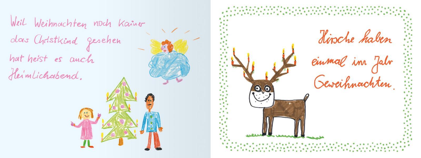 Beispielinhalt (Bild) Das Kind vom Lama heist Lametta