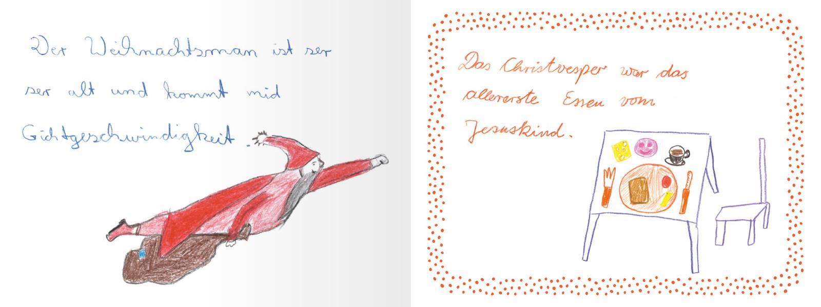 Beispielinhalt (Bild) Das Kind vom Lama heist Lametta