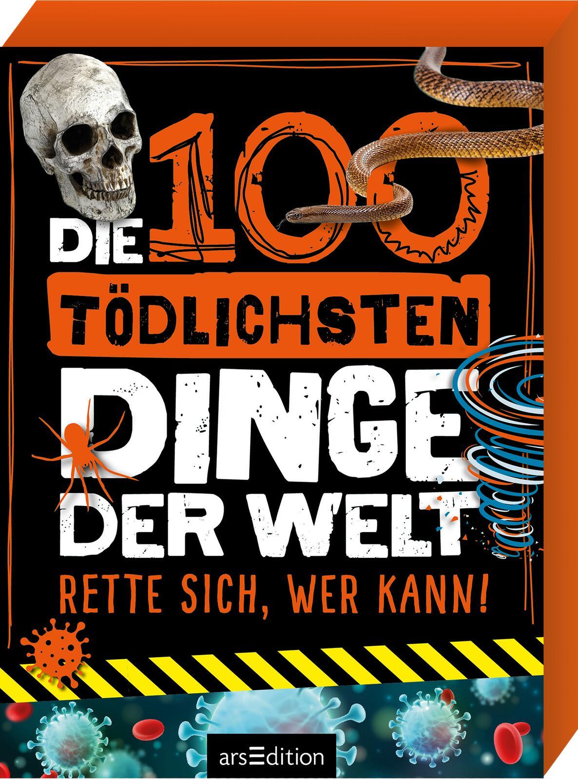 Vorderes Coverbild Die 100 tödlichsten Dinge der Welt
