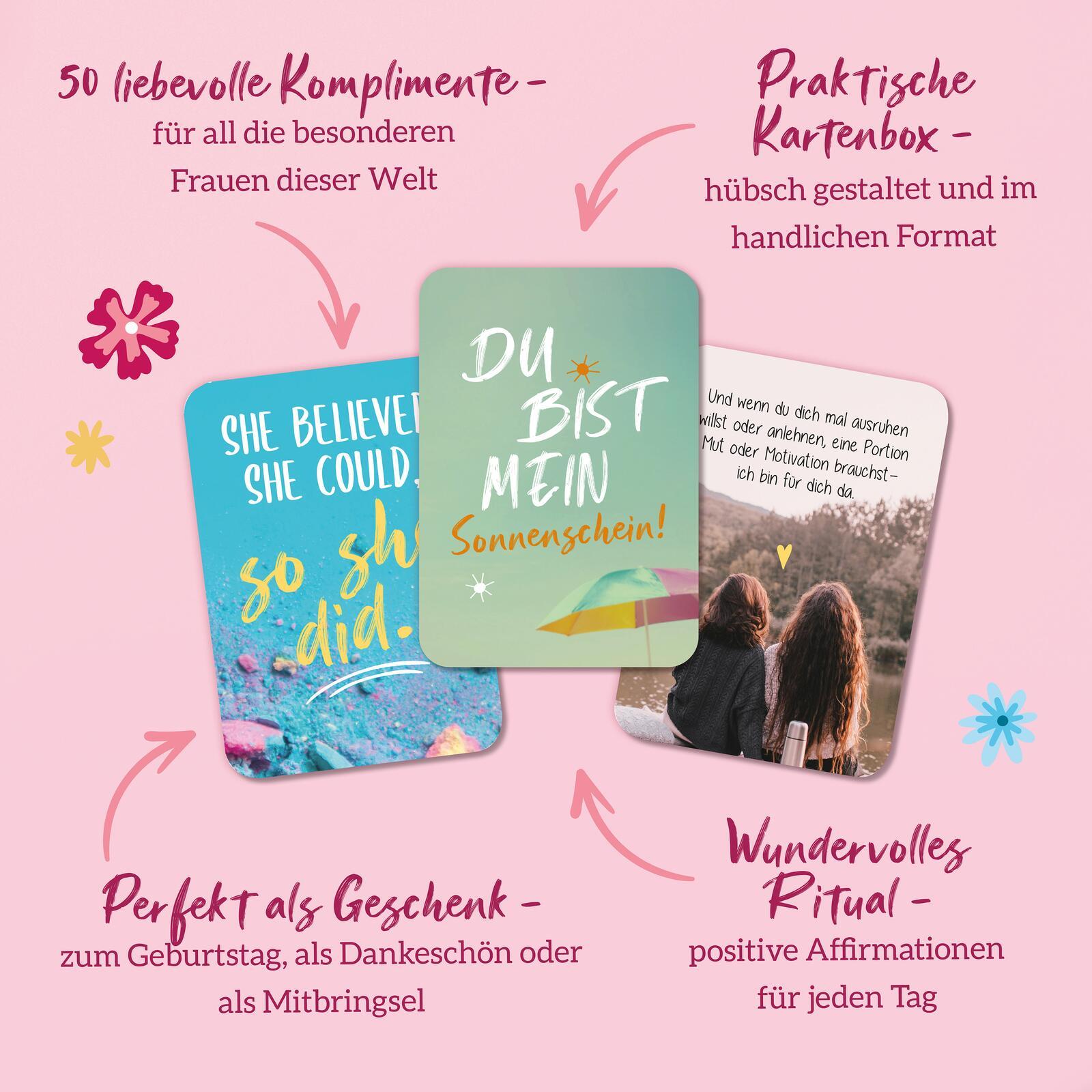 Beispielinhalt (Bild) Für eine tolle Frau wie dich