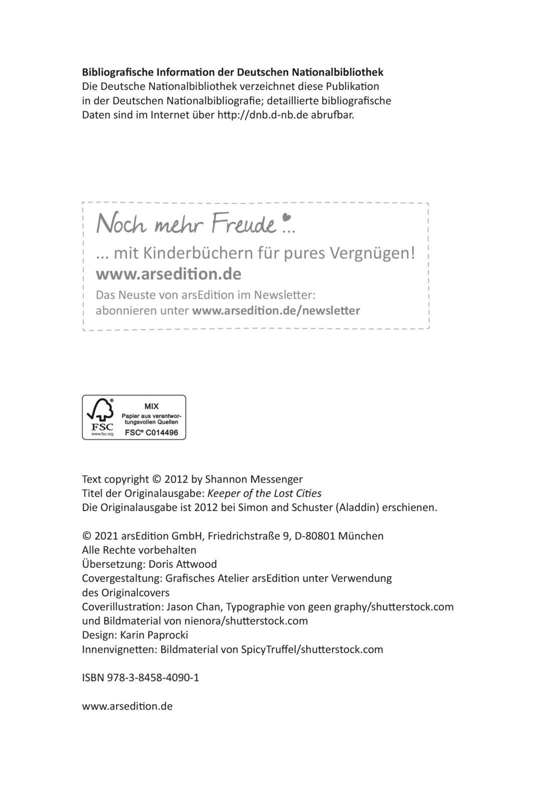 Beispielinhalt (Bild) Keeper of the Lost Cities - Der Aufbruch (Keeper of the Lost Cities 1)