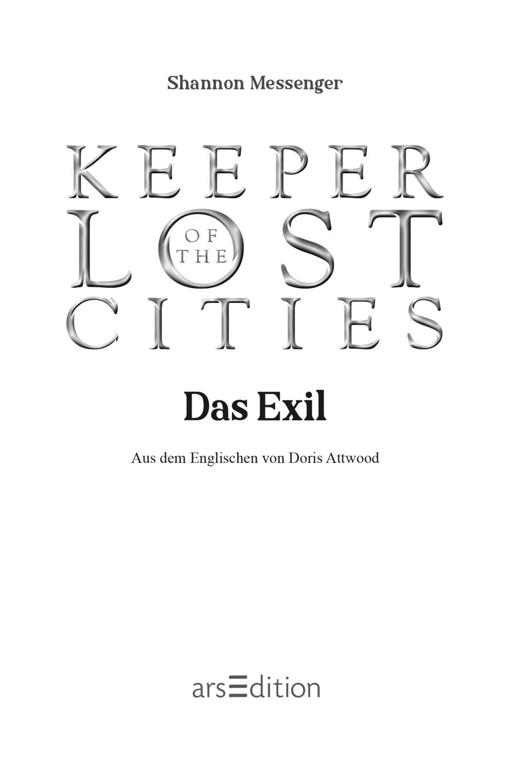 Beispielinhalt (Bild) Keeper of the Lost Cities - Das Exil (Keeper of the Lost Cities 2)