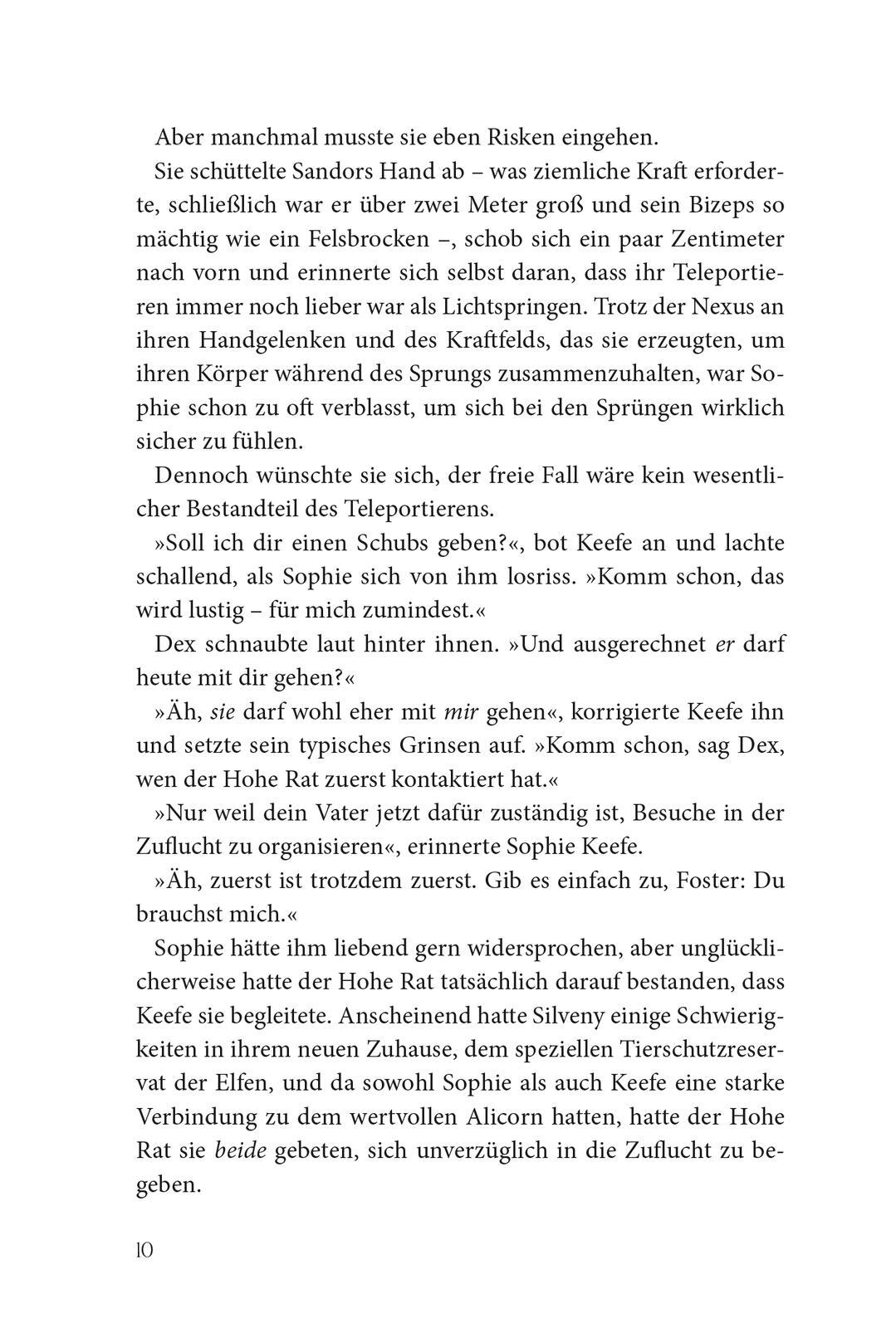 Beispielinhalt (Bild) Keeper of the Lost Cities - Das Feuer (Keeper of the Lost Cities 3)