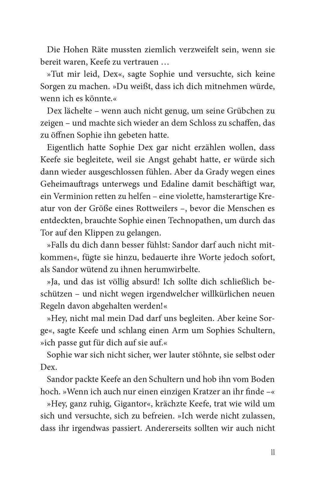 Beispielinhalt (Bild) Keeper of the Lost Cities - Das Feuer (Keeper of the Lost Cities 3)